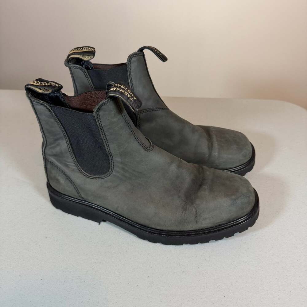 Blundstone Rustic Black Premium Leather Chelsea Boots Womens 9.5 Gorpcore
